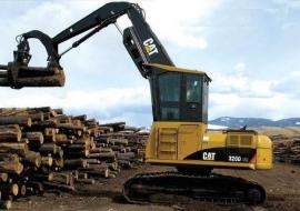 Запчасти гусеничного хода лесозаготовительных машин CAT320