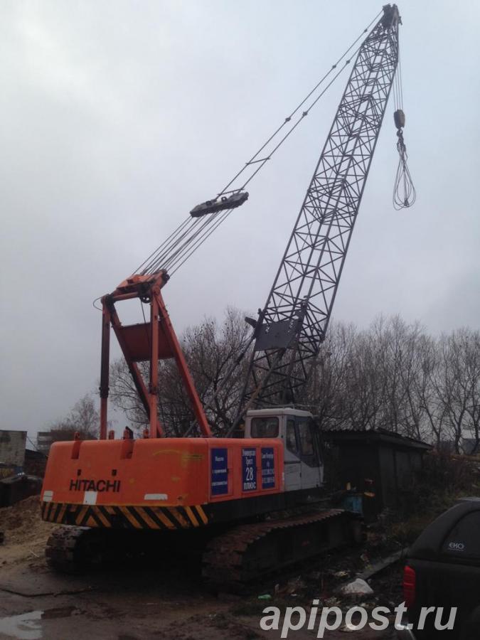 Гусеничный кран Hitachi-Sumitomo SCX550, 2001г.