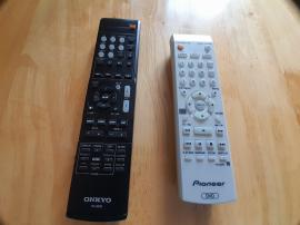 Пульты ONKYO и PIONER.