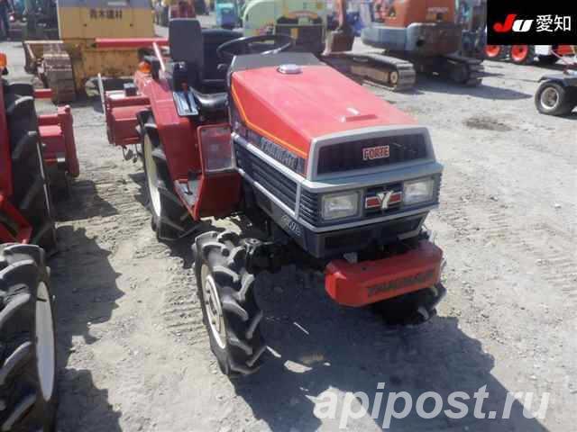 Минитрактор с х Yanmar F155D кузов 15J 4х4 фреза