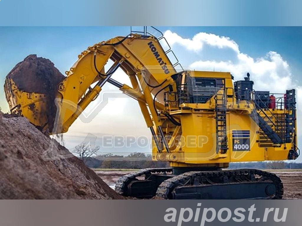 Карьерный экскаватор Komatsu PC 4000, новый, из Европы - Москва
