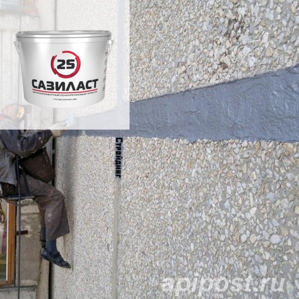 Сазиласт 25- Двухкомпонентный полиуретановый окрашиваемый... - Новосибирск