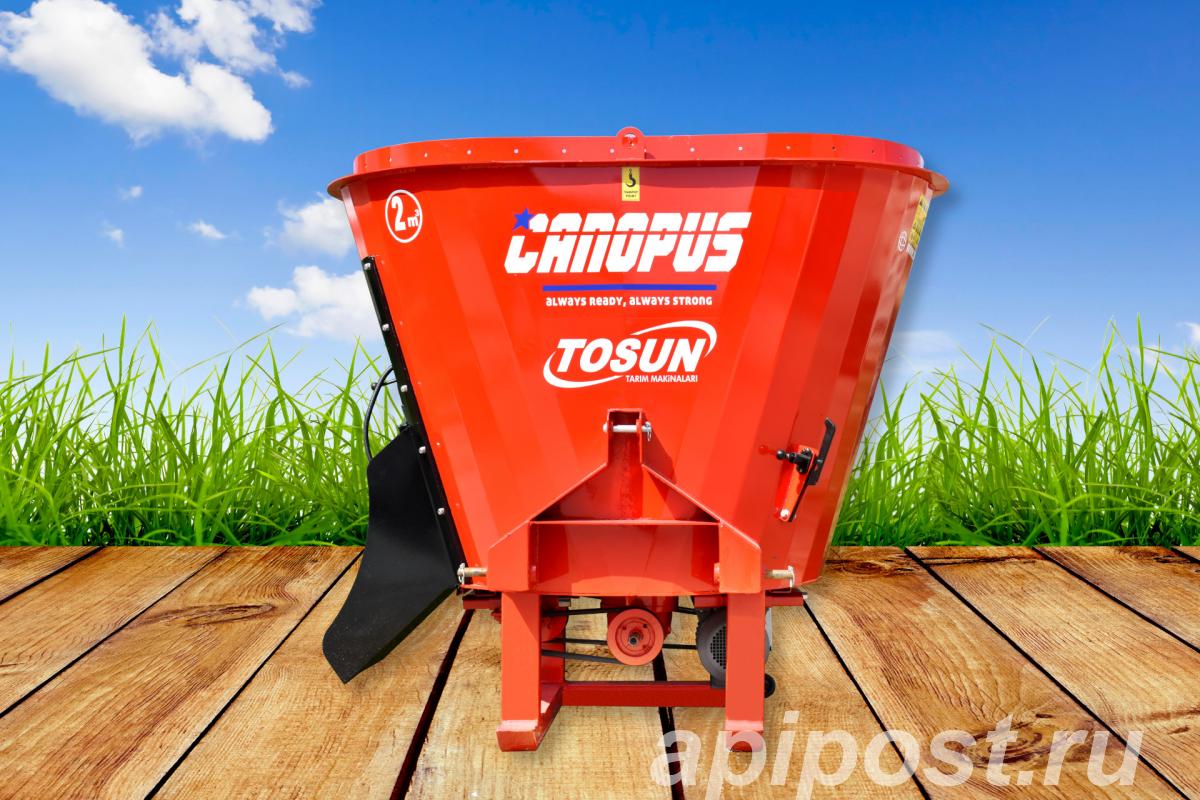 Вертикальныи кормораздатчик CANOPUS 2m3 - FJB GROUP LLC - Раменское
