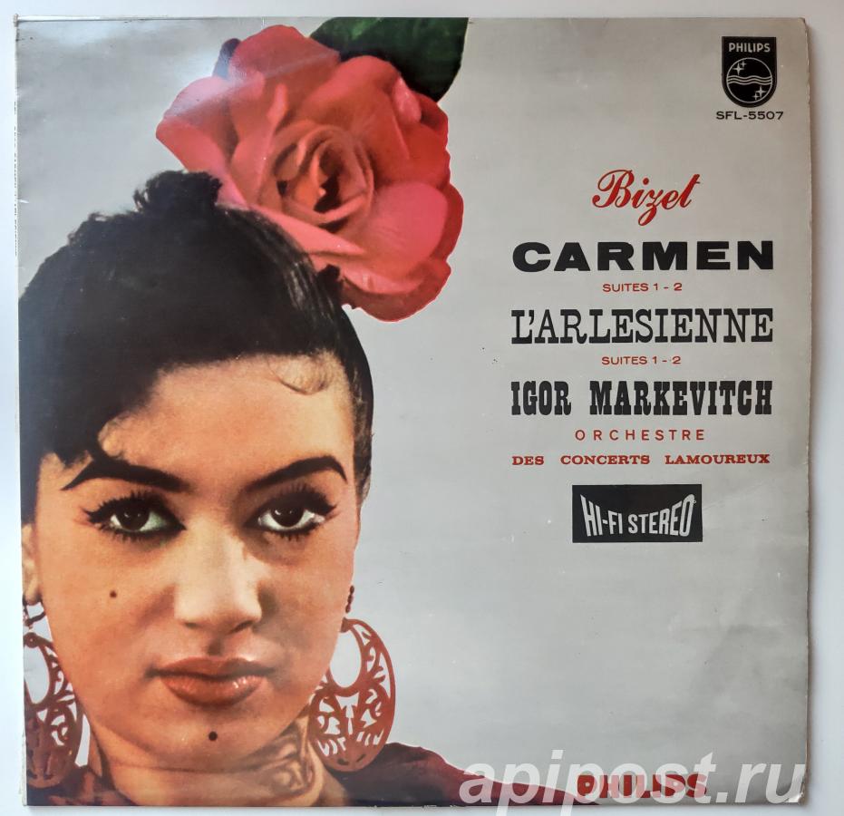 Georges Bizet. Igor Markevitch. Carmen L Arlesienne. Japan