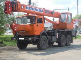 Услуги - аренда автокрана кран вездеход 25т в Выборге