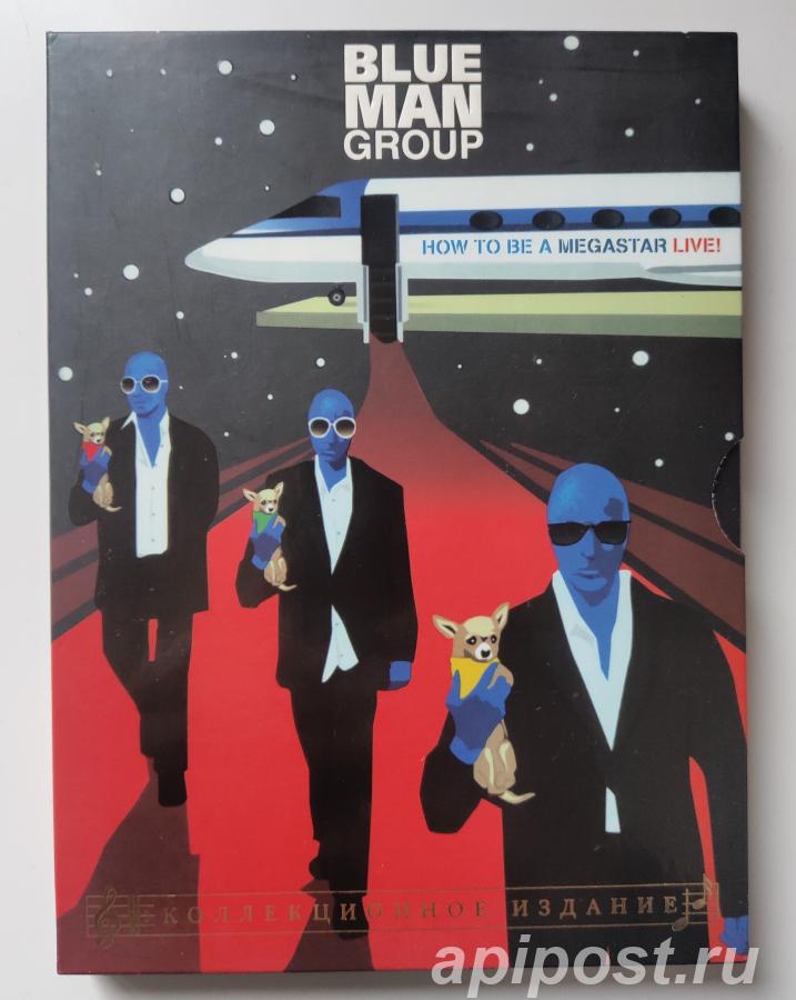 Blue Man Group. How To Be A Megastar Live 2008 CD DVD DG...