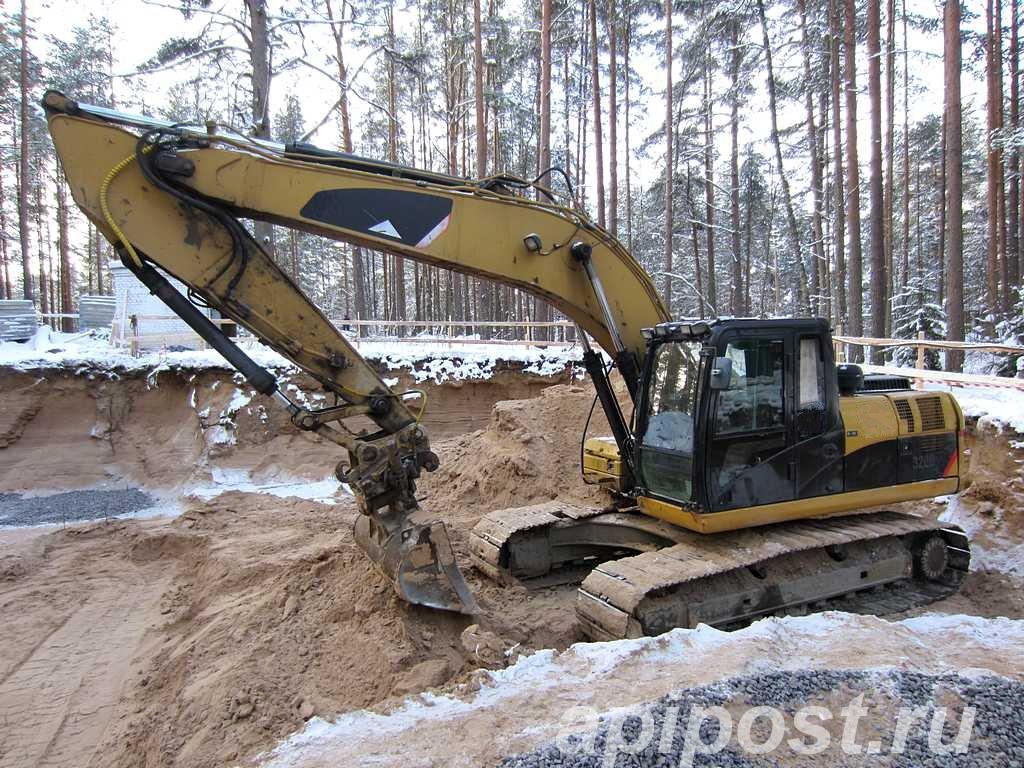 Гусеничный экскаватор CAT 320DL, 2012 г, болотник, 3 ковша - Санкт-Петербург
