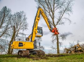 Запчасти гусеничного хода перегружателей Liebherr LH30