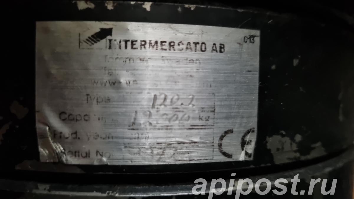Гидравлический ротатор INTERMERCATO AB Type RX120.2