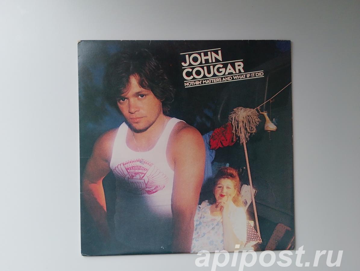 John Cougar. Nothin Matters And What If It Did 1980 Japan - Москва