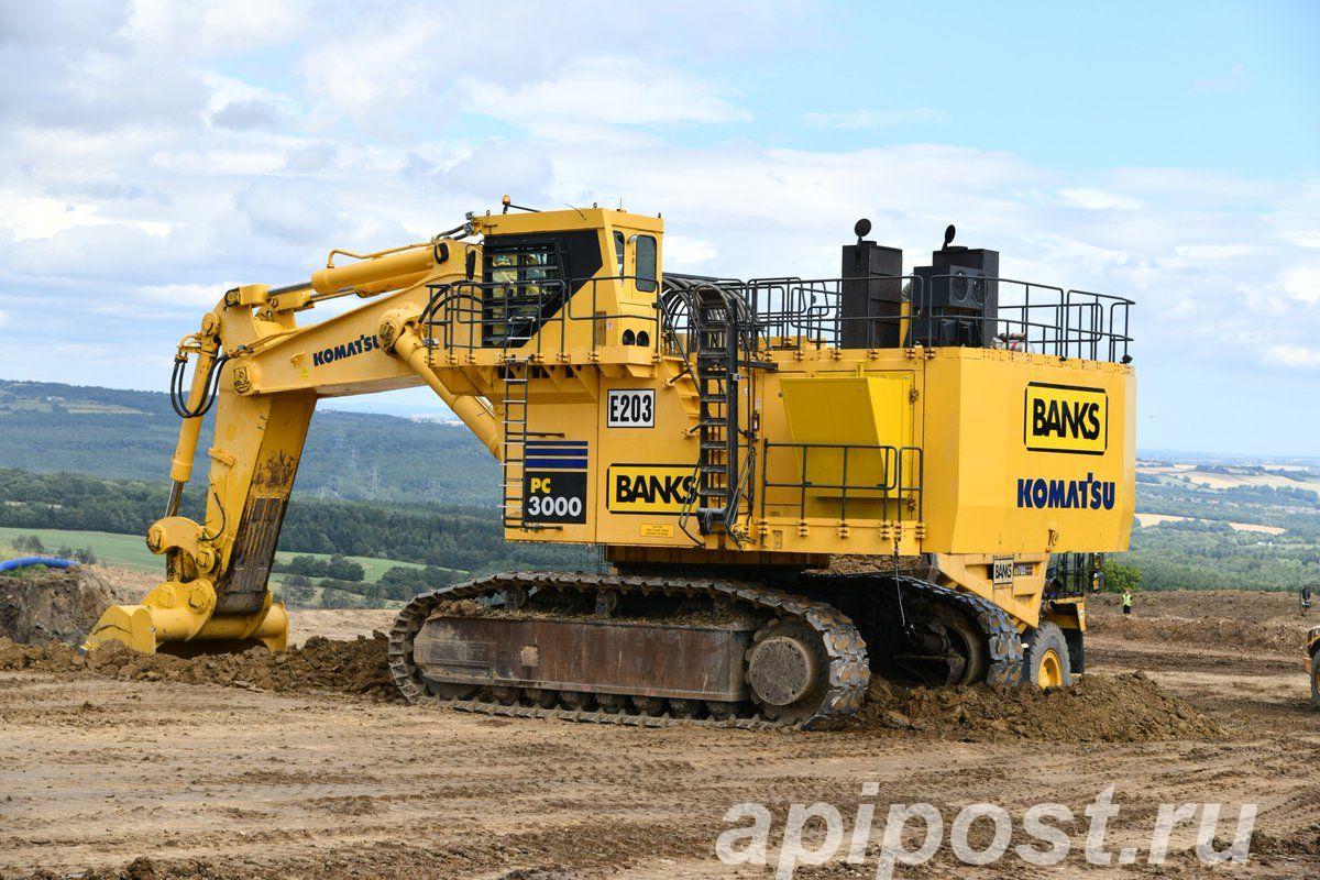 Запасные части экскаваторов Komatsu PC3000 - Анжеро-Судженск