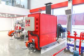 Газовый теплогенератор TEPLO ТГВ-250 на раме