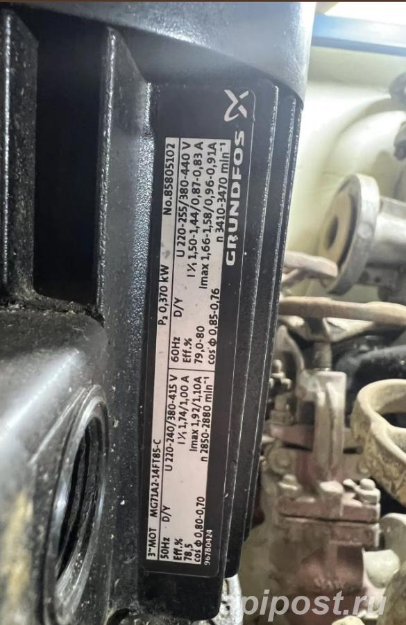 Grundfos CR 3-5 A-FGJ-A -E-HQQE арт. 96516652  вертикальный... - Новосибирск