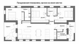 Дом, 130 м², на участке 12 сот.