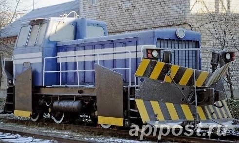 ТГМ 40С снегоуборочный тепловоз-снегоочиститель - Москва