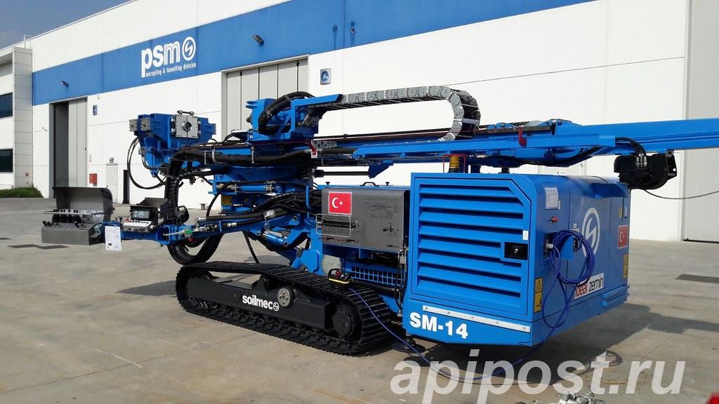 Запчасти гусеничного хода буровых установок Soilmec SM-14 - Санкт-Петербург