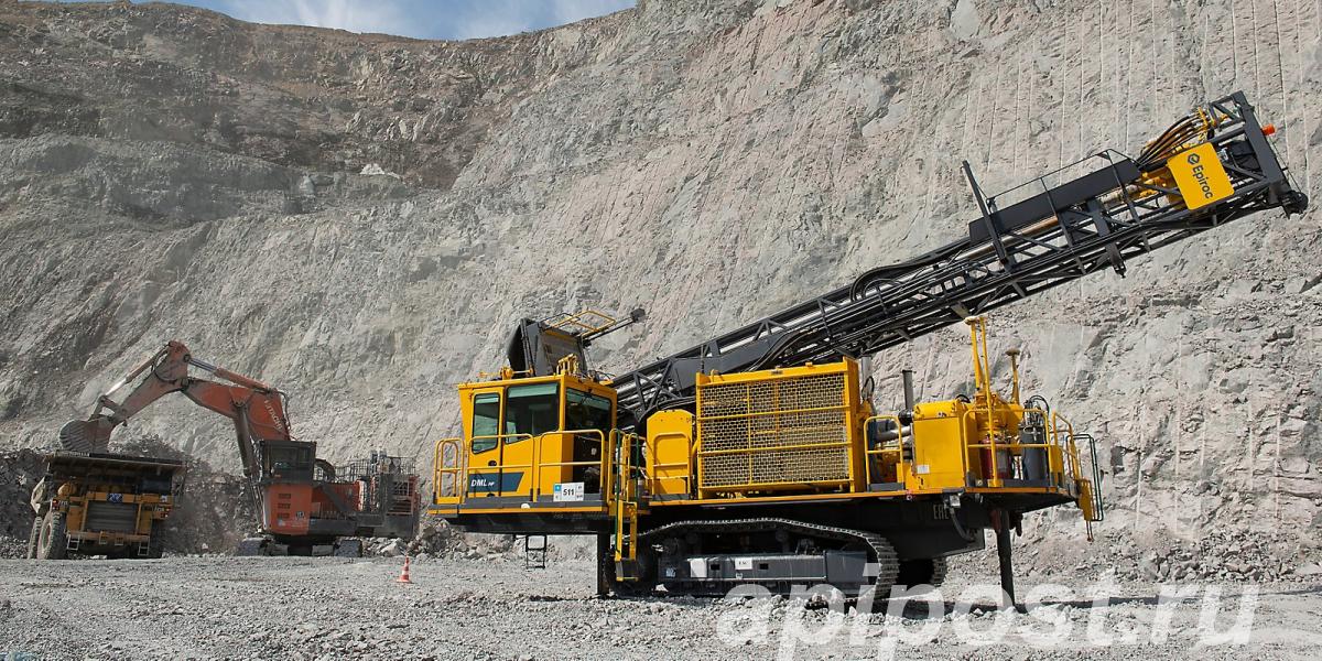 Запасные части гусеничного хода буровых станков DML - Москва