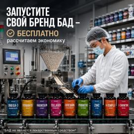 Запуск собственного бренда БАД под от 7 дней
