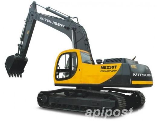 Запасные части экскаваторов Mitsuber LC200-7B - Санкт-Петербург