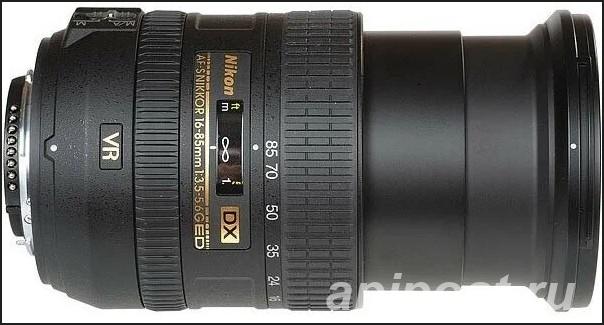 Объектив Nikon 16-85mm f 3.5-5.6G ED VR AF-S DX Nikkor
