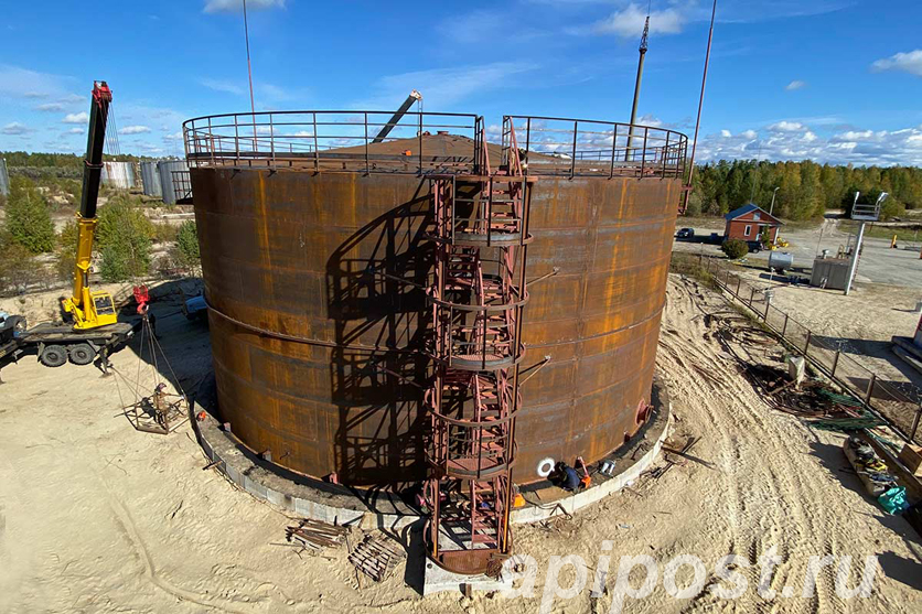 Резервуары для дизельного топлива от завода САРРЗ