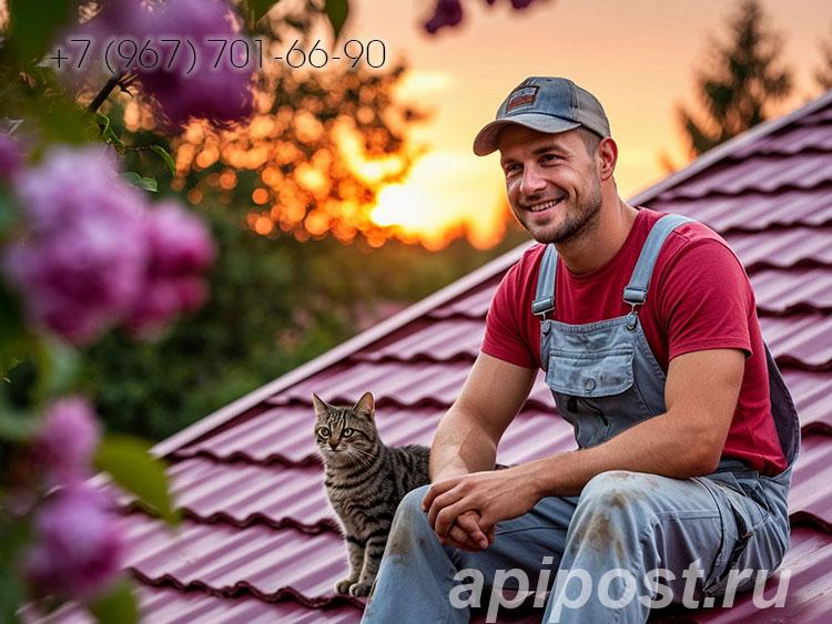 Кровельные и фасадные работы в Шемышейском районе