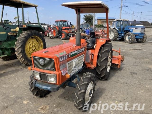 Минитрактор Kubota L2602DT крыша 4х4 фреза наработка 1219 мч - Москва